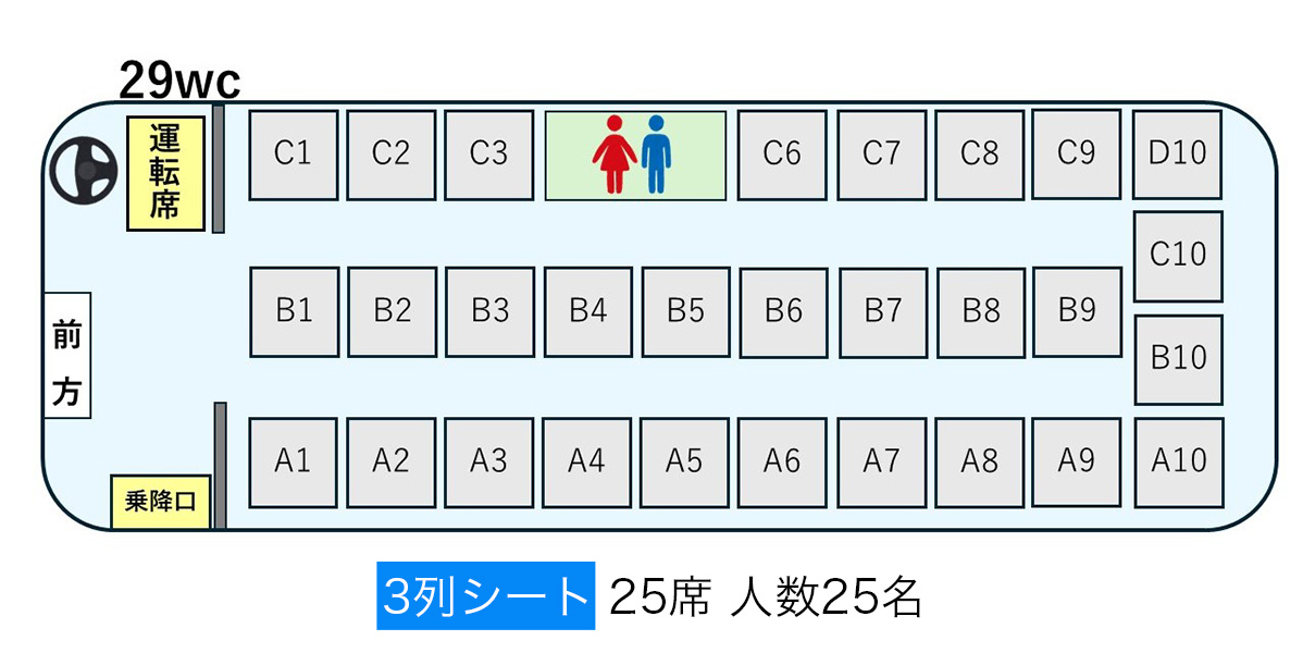 乗合29 座席表